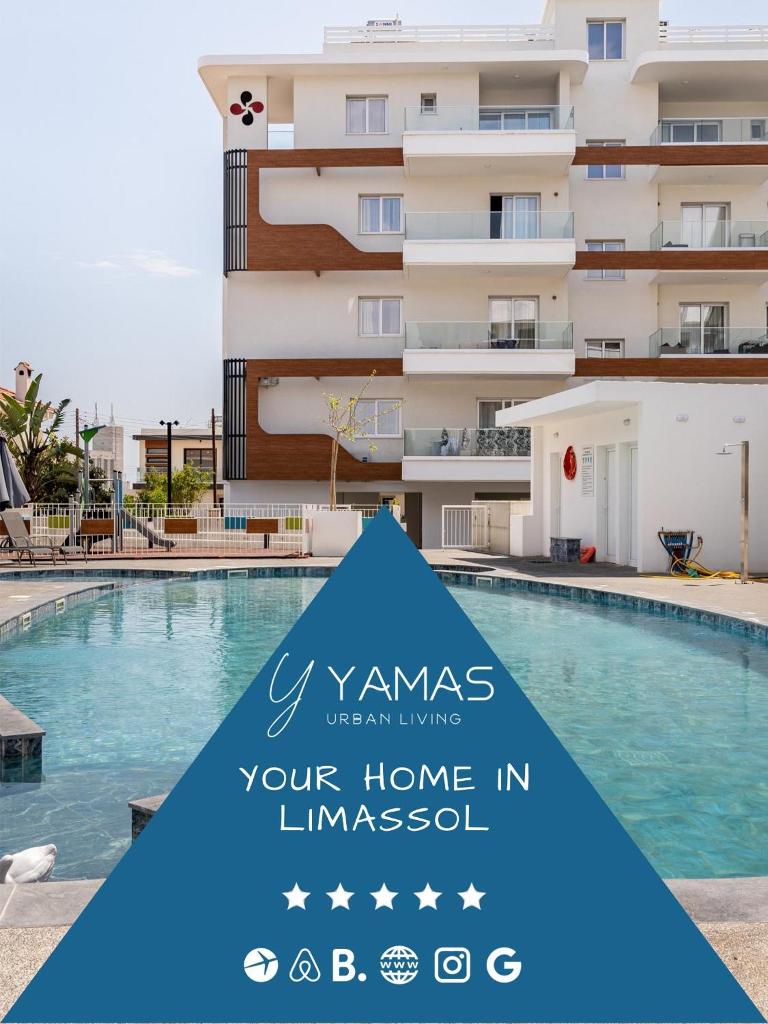 Yamas Urban Living Zakaki Pool Penthouses & Apartments リマソール エクステリア 写真